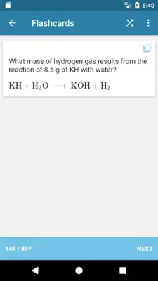 Chemistry android App screenshot 1