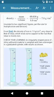 Chemistry android App screenshot 3