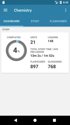 Chemistry android App screenshot 6